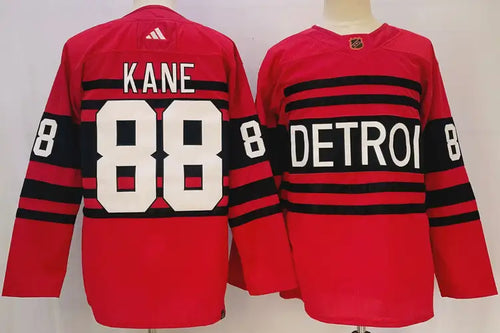 Patrick Kane Detroit Red Wings Official NHL Adidas Jersey