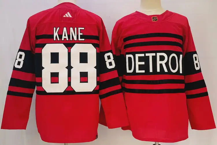 Patrick Kane Detroit Red Wings Official NHL Adidas Jersey