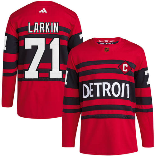 Dylan Larkin Detroit Red Wings Official NHL Adidas Reverse Retro Jersey