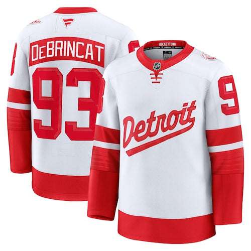 Alex Debrincat Detroit Red Wings Official NHL Fanatics Jersey