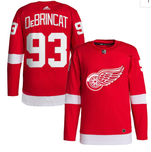 Alex Debrincat Detroit Red Wings Official NHL Adidas Jersey RED