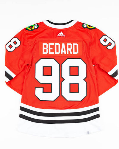 Connor Bedard Chicago Blackhawks Official NHL Adidas Jersey