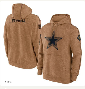 Dallas Cowboys Salute to Service hoodie 2023