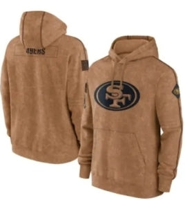 San Francisco 49ers Salute to Service hoodie 2023