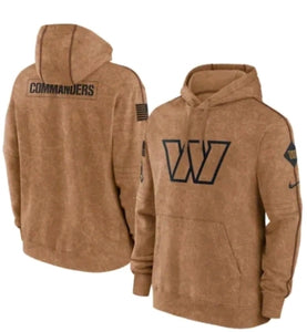 Washington Commanders Salute to Service hoodie 2023