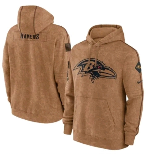 Baltimore Ravens Salute to Service hoodie 2023