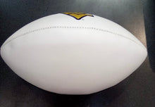 West Virginia Mountaineers Full Size logo Autograph Signature Football