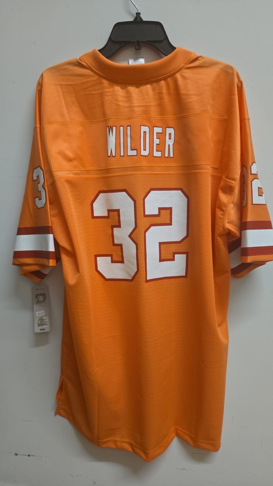 James Wilder Tampa Bay Buccaneers Official NFL Jersey – Classic