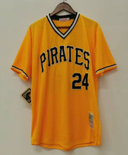 Barry Bonds Pittsburgh Pirates Jersey yellow