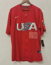 Pete Alonso Team USA Baseball jersey Nike Red