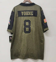 Steve Young San Francisco 49ers military salute to service Jersey