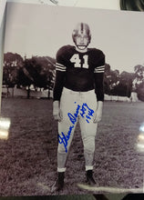 Glenn Davis 1946 Heisman Army Cadets Autographed 8x10 photo with COA