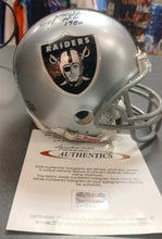 Jim Otto Autographed Las Vegas Raiders Mini Helmet with COA