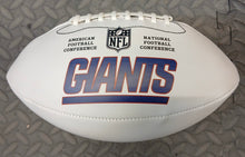 New York Giants Full size Wilson logo football Perfect for autographs