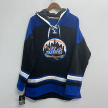 New York Mets Official MLB hockey style hoodie