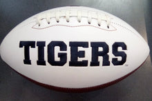Auburn Tigers Full Size logo Autograph Signature Football
