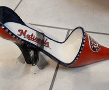 Washington Nationals Official MLB Decorative Wine bottle holder shoe display