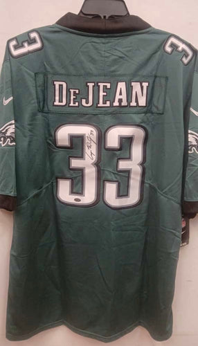 Cooper DeJean autographed Philadelphia Eagles NIKE jersey COA & Photo signing