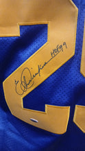 Eric Dickerson Rams autographed jersey COA photo signing