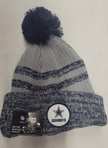 Dallas Cowboys NFL New Era winter Hat with Pom Pom