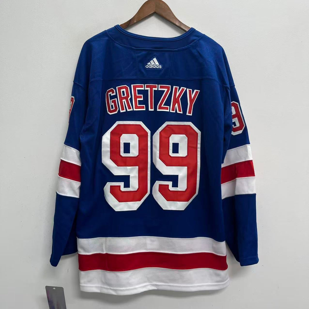 Wayne Gretzky YOUTH KIDS New York Rangers Official NHL Adidas Jersey