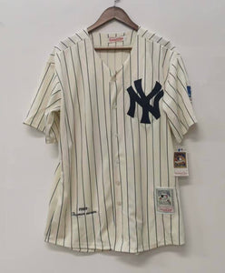 Thurman Munson New York Yankees Jersey pinstripes Mitchell & Ness