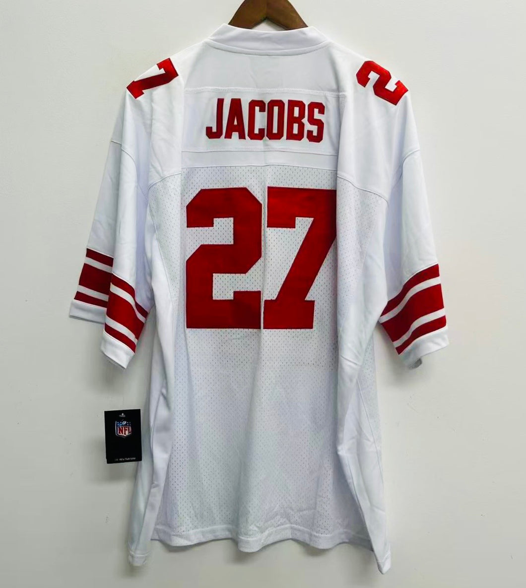Brandon Jacobs New York Giants Official NFL Mitchell & Ness Super Bowl Jersey