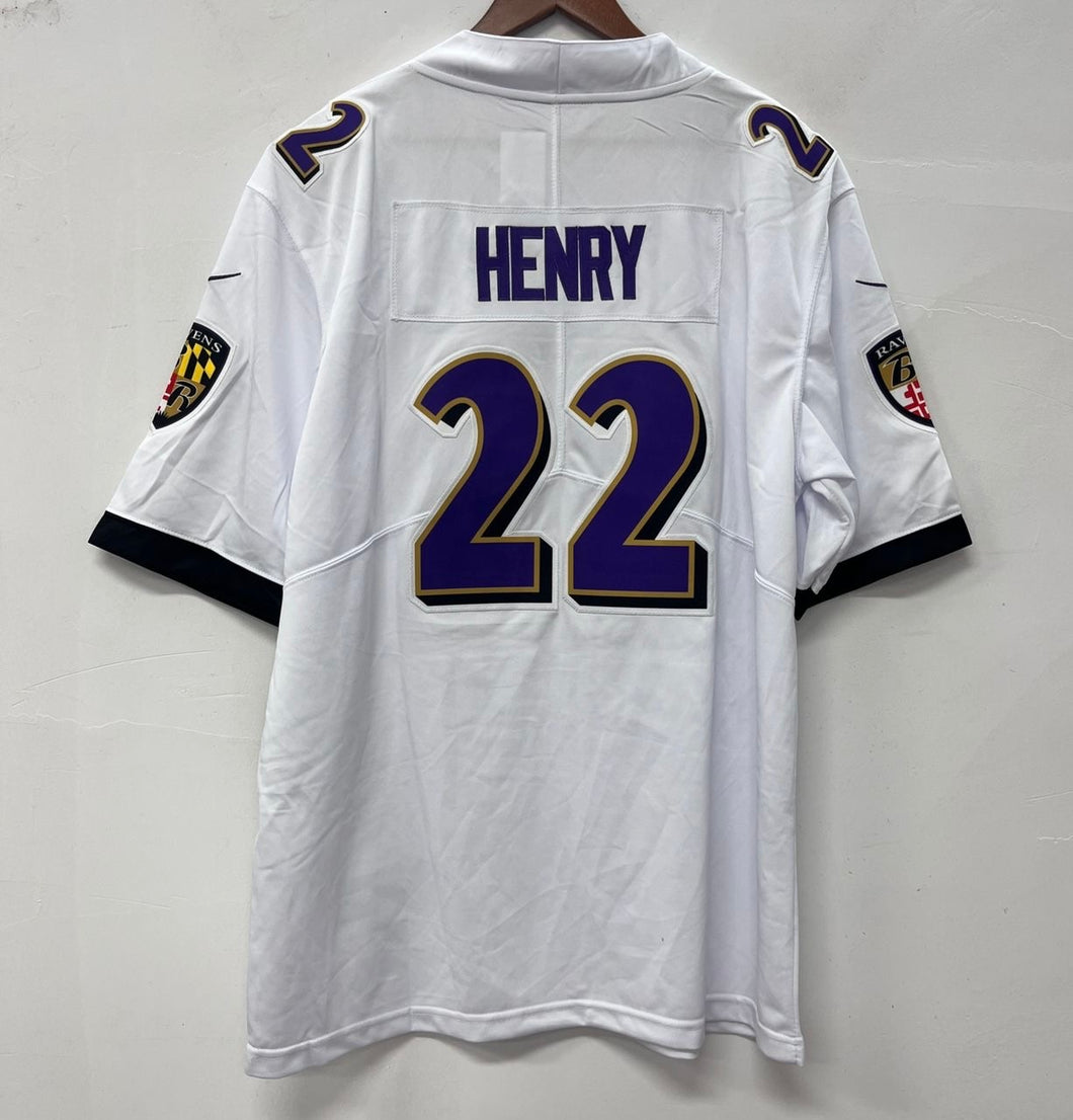 Derrick Henry Baltimore Ravens Official NFL Jersey Nike white