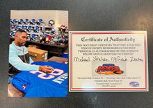 Michael Strahan New York Giants autographed jersey COA
