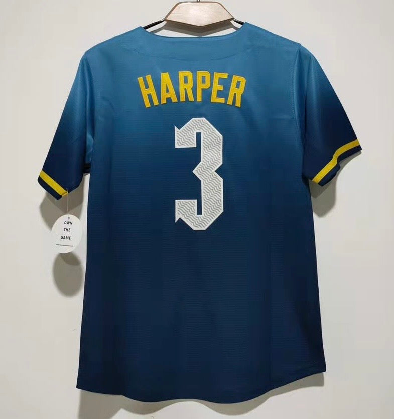 Bryce Harper YOUTH Philadelphia Phillies City Connect Jersey Classic Authentics