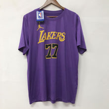 Luca Doncic Name & Number Los Angeles Lakers T shirt Adult sizes