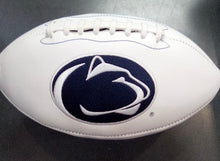 Penn State Nittany Lions Full Size logo Autograph Signature Football