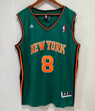 J.R. Smith New York Knicks Official NBA Adidas Jersey green St. Patrick’s Day