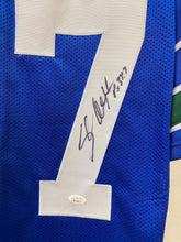 Shaun Alexander Seattle Seahawks autographed jersey JSA Witnessed COA