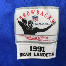 Sean Landeta Mitchell & Ness New York Giants 1991 Super Bowl Jersey