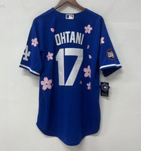 Shohei Ohtani Los Angeles Dodgers Official MLB Nike jersey blue flowers