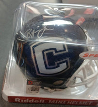 Byron Jones UCONN Connecticut Huskies Autographed Mini Helmet with JSA COA