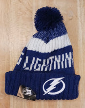 Tampa Bay Lightning NHL New Era winter Hat with Pom Pom