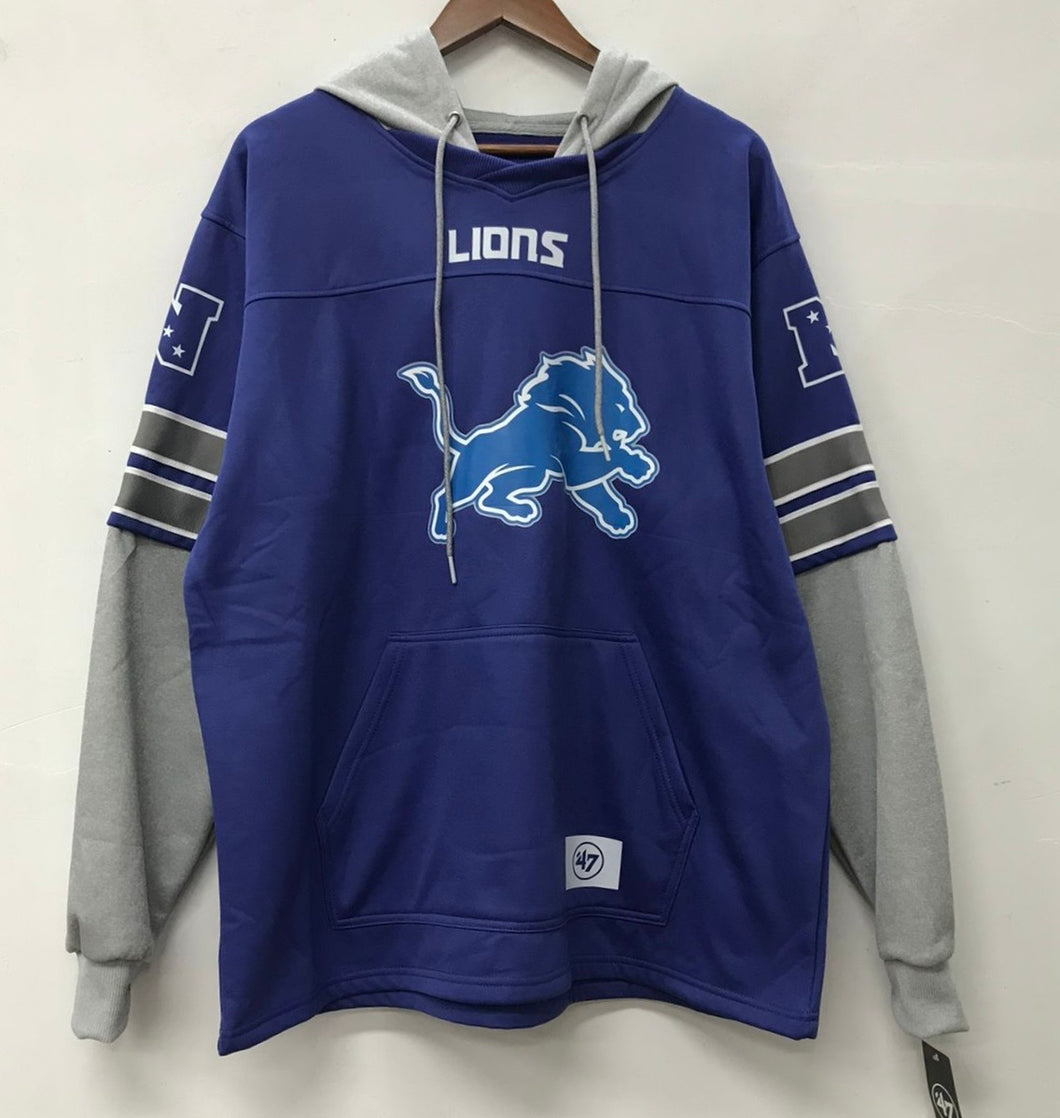 Detroit Lions Official NFL 47 brand hoodie