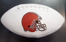 Cleveland Browns Full Size logo Autograph Signature Football