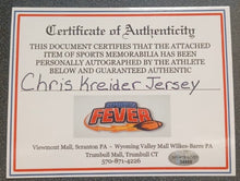 Chris Kreider New York Rangers autographed jersey COA Photo Signing