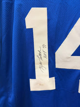 Y.A. Tittle New York Giants autographed jersey COA