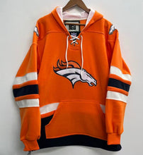 Denver Broncos Official NFL Hockey style hoodie