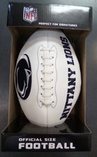 Penn State Nittany Lions Full Size logo Autograph Signature Football