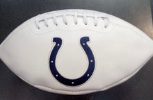 Indianapolis Colts Full Size logo Autograph Signature Football