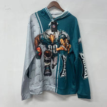 Philadelphia Eagles lightweight hoodie Animated graphics