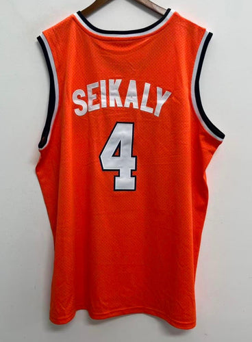 Rony Seikaly Syracuse Orange Official NCAA Mitchell & Ness Jersey