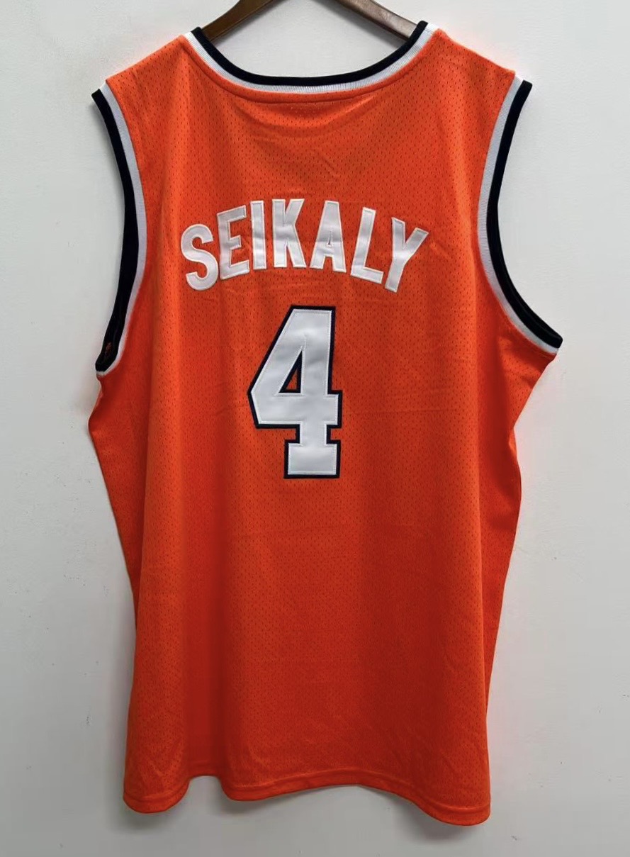 Rony Seikaly Syracuse Orange Official NCAA Mitchell & Ness Jersey