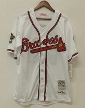 David Justice Atlanta Braves 1995 Mitchell & Ness white