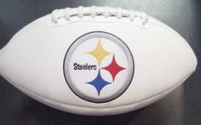 Pittsburgh Steelers Full Size logo Autograph Signature Football
